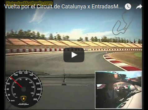 short lap on Barcelona's Circuit de Barcelona-Catalunya